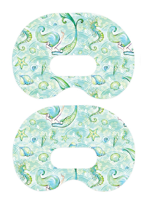 Pastel Mermaids Patch+ Medtronic Cgm Tape 1-Pack