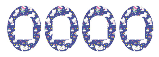 Unicorn Cats Patch+ Omnipod Tape 4-Pack