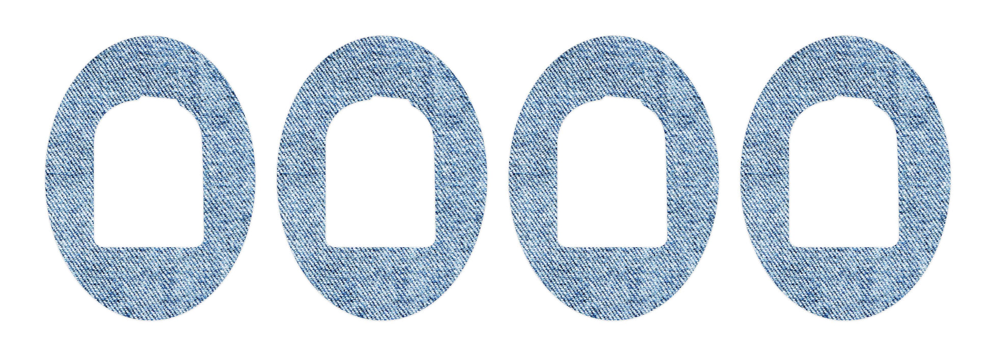 Washed Denim Patch+ Omnipod Tape 4-Pack