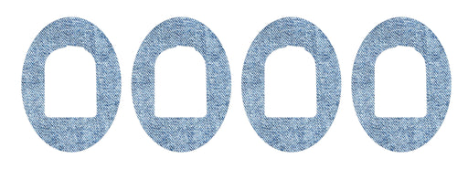 Washed Denim Patch+ Omnipod Tape 4-Pack