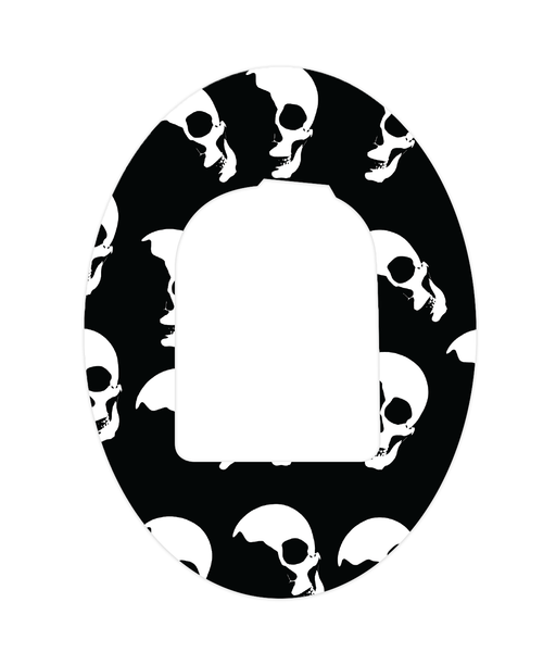 Shadow Skulls Patch+ Omnipod Tape - Pump Peelz