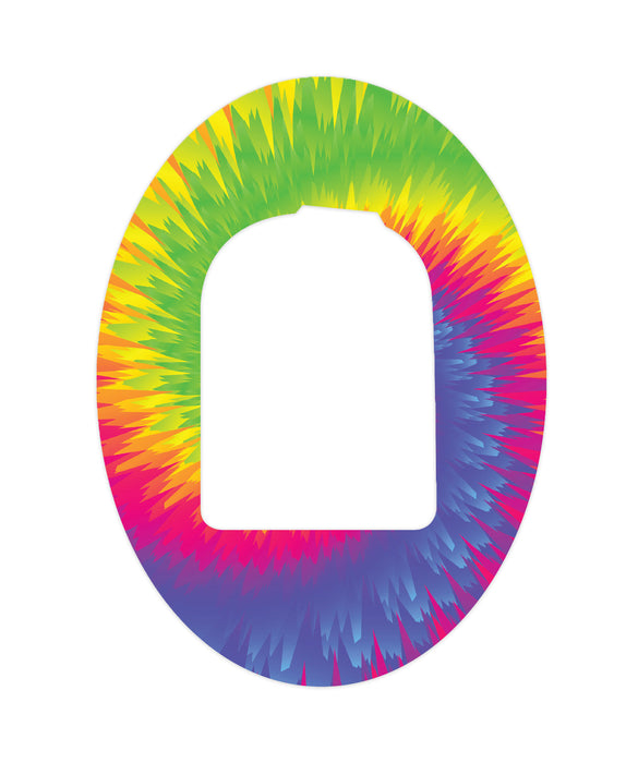 Rainbow Tie Dye Patch+ Omnipod Tape 1-Pack