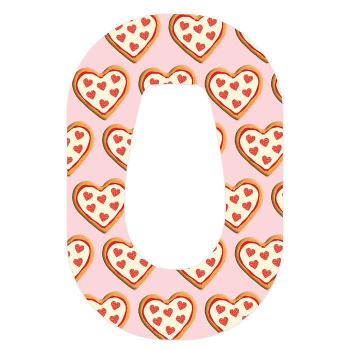 I Heart Pizza For Patch+ Dexcom G6 Tape 1-Pack