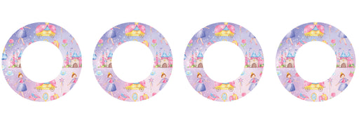 Fairytale Princess For Patch+ Freestyle Libre And Universal Infusion Set Tape 4-Pack Libre/universal