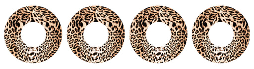 Leopard Print Patch+ Tape Designed for the FreeStyle Libre 2 - Pump Peelz