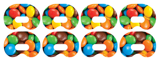 M&m Inspired Patch+ Medtronic Cgm Tape 4-Pack
