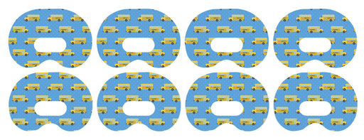 School Bus Patch+ Medtronic Cgm Tape 4-Pack