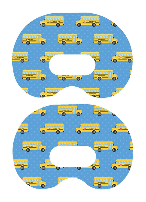 School Bus Patch+ Medtronic CGM Tape - Pump Peelz