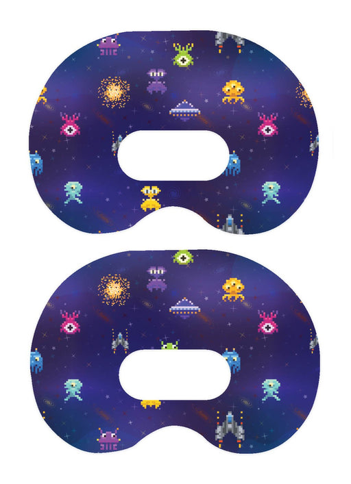 Space Invaders Patch+ Medtronic Cgm Tape 1-Pack