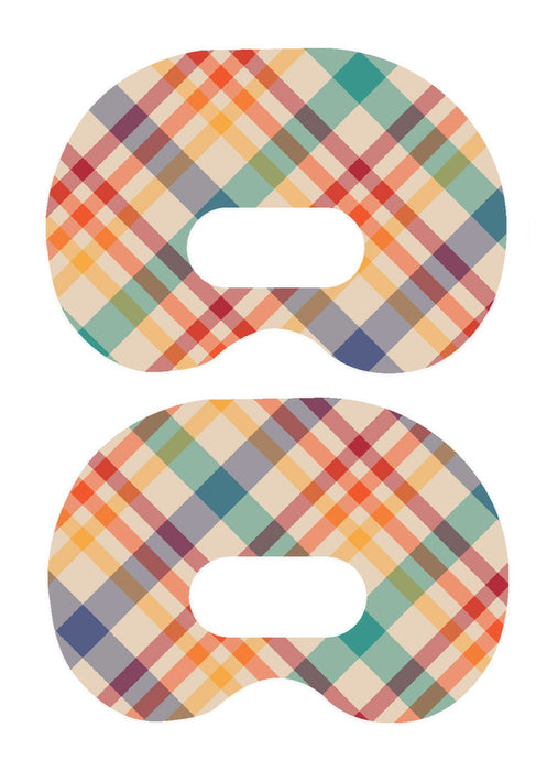 Sweater Weather Plaid Patch+ Medtronic Cgm Tape 1-Pack