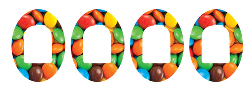 M&m Inspired Patch+ Omnipod Tape 4-Pack