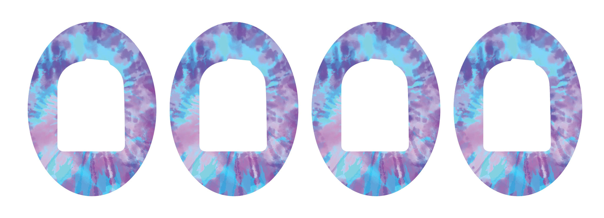 Endless Summer Tie-Dye Patch+ Omnipod Tape 4-Pack