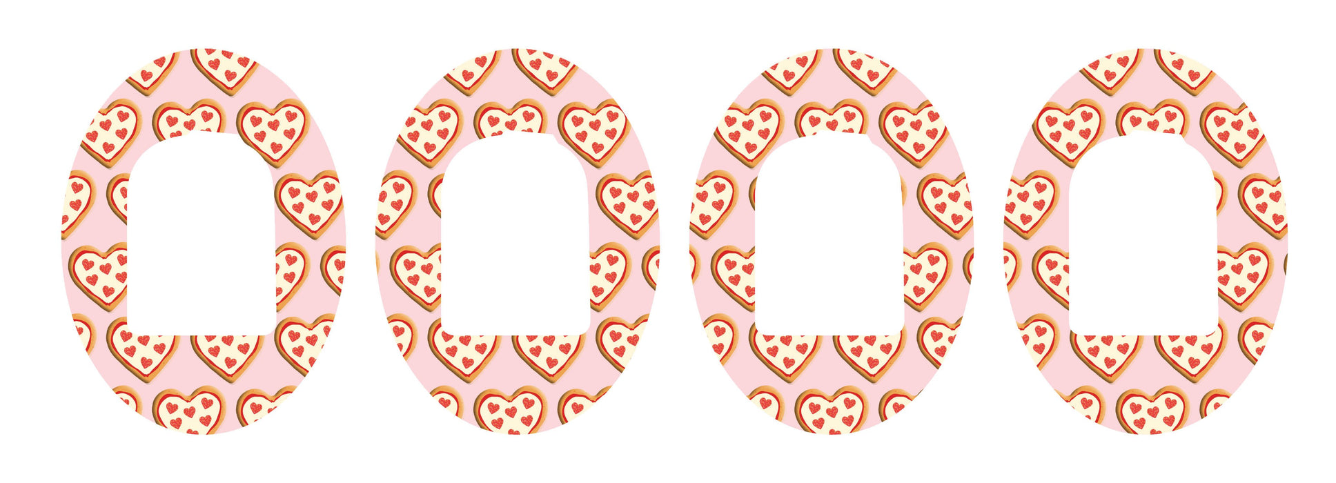 I Heart Pizza Patch+ Omnipod Tape 4-Pack