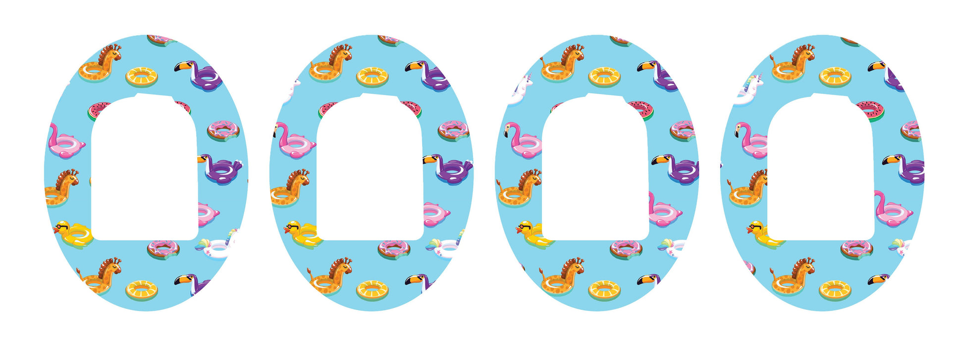 Floaties Patch+ Omnipod Tape 4-Pack