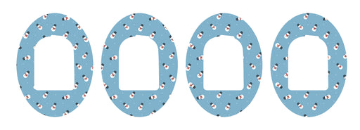 Snowman Patch+ Omnipod Tape 4-Pack
