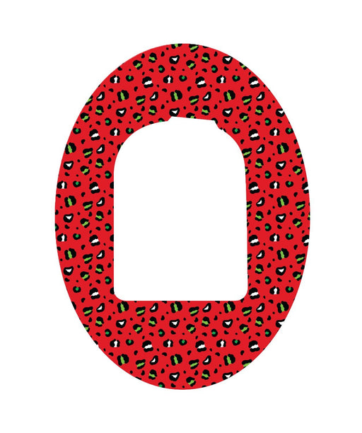 Holiday Leopard Patch+ Omnipod Tape 1-Pack