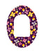 Purple Floral Patch+ Omnipod Tape 1-Pack