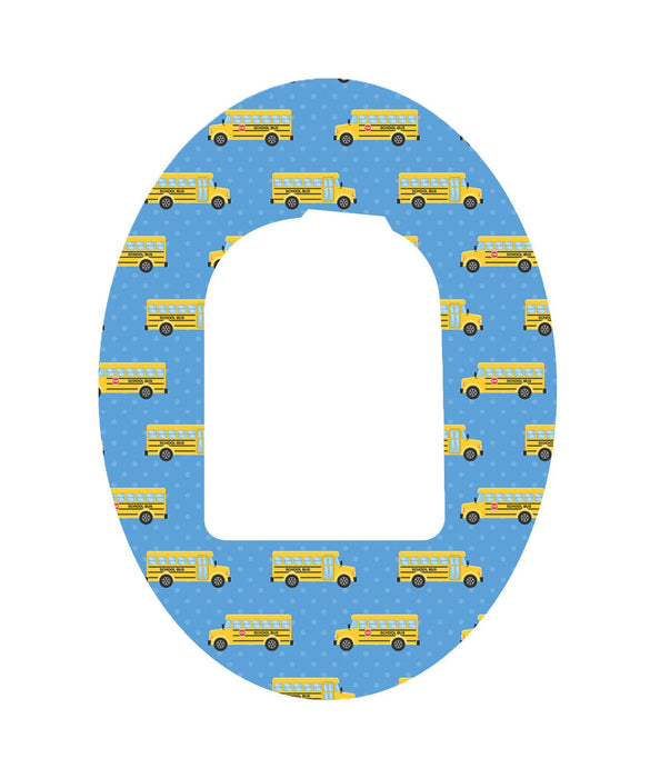 School Bus Patch+ Omnipod Tape 1-Pack