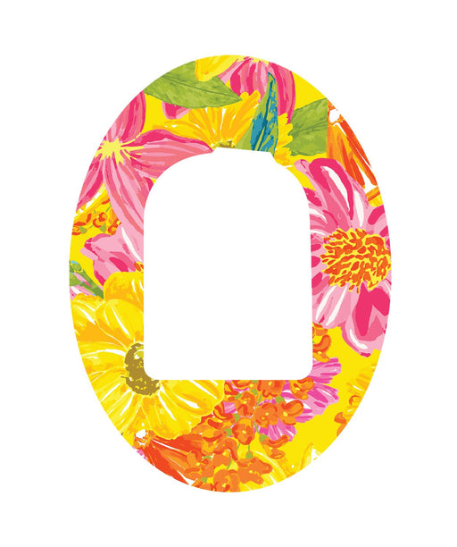 Summer Flowers Patch+ Omnipod Tape 1-Pack