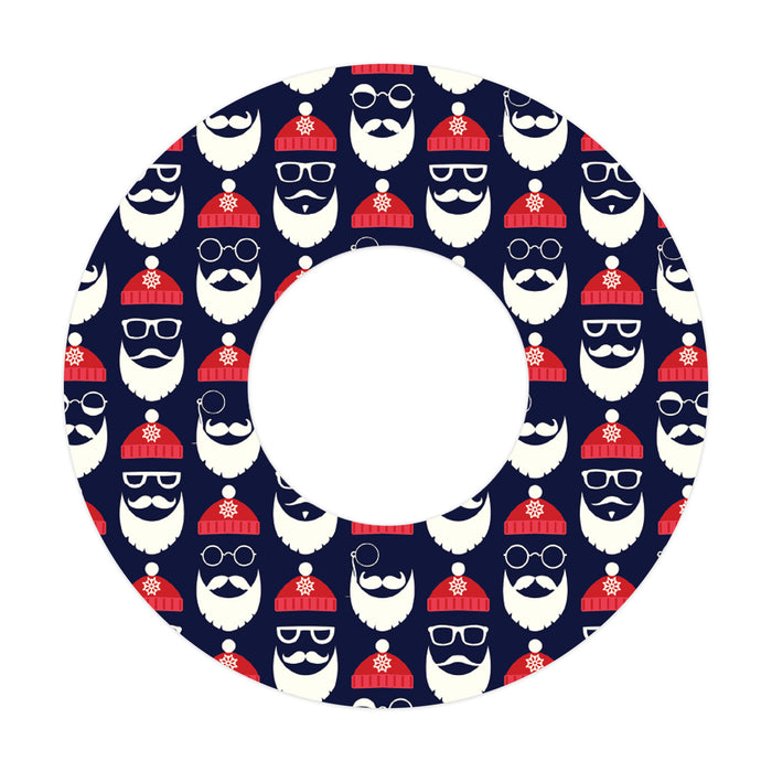 Cool Santa Patch+ Tape Designed for the FreeStyle Libre 2