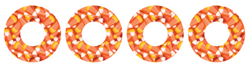 Candy Corn Patch+ Tape Designed for the FreeStyle Libre 2 - Pump Peelz