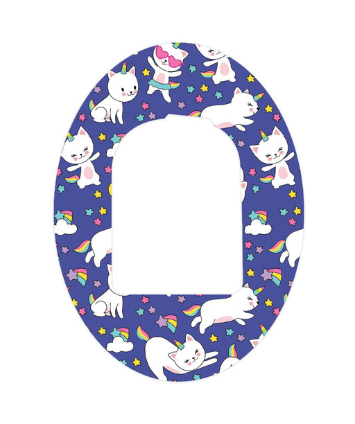 Unicorn Cats Patch+ Omnipod Tape 1-Pack
