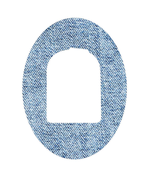 Washed Denim Patch+ Omnipod Tape 1-Pack