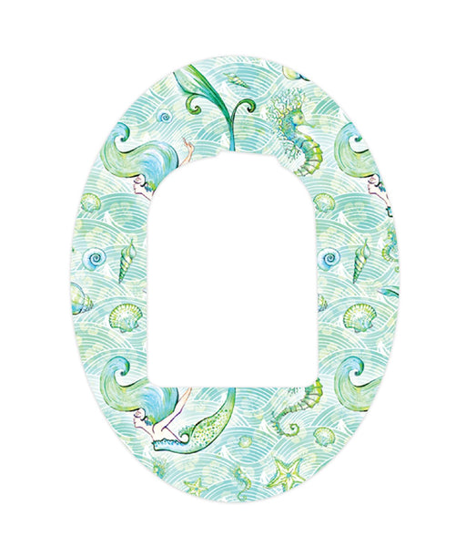 Pastel Mermaids Patch+ Omnipod Tape 1-Pack