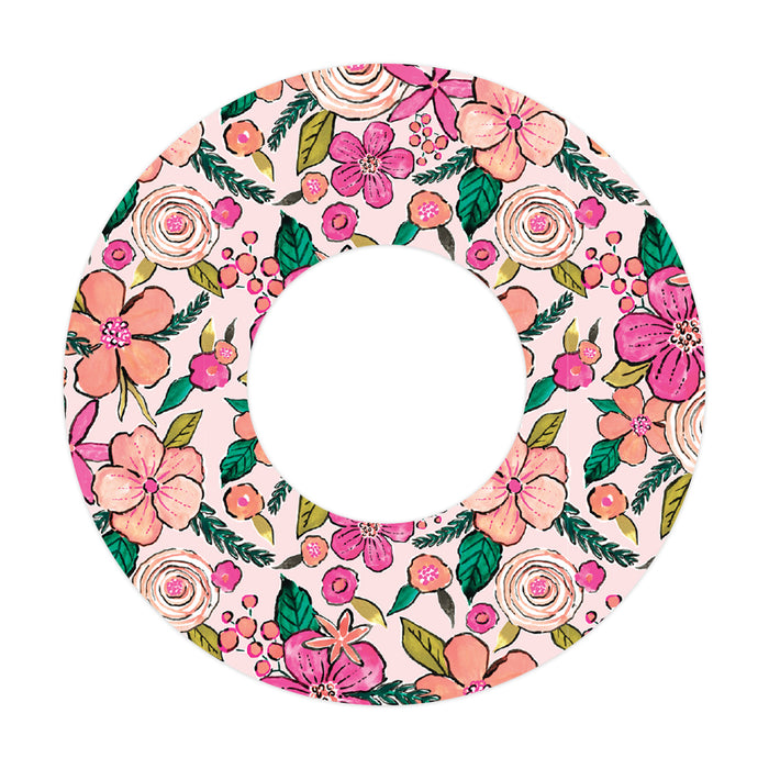 Peach Floral Hypoallergenic Patch Pro