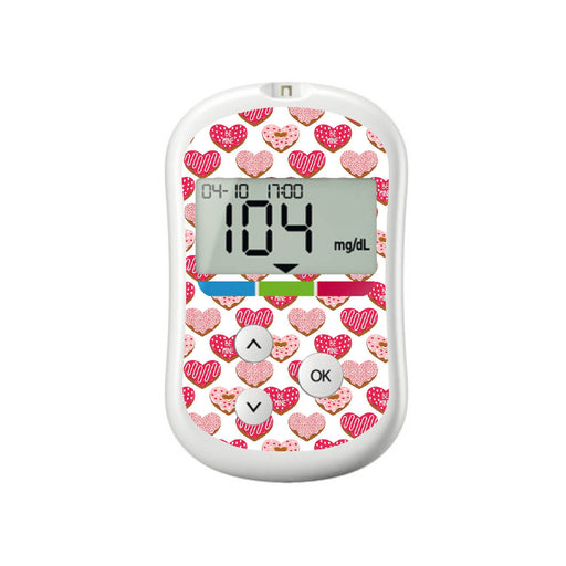 I Heart Donuts For Onetouch Verio Flex Glucometer Peelz