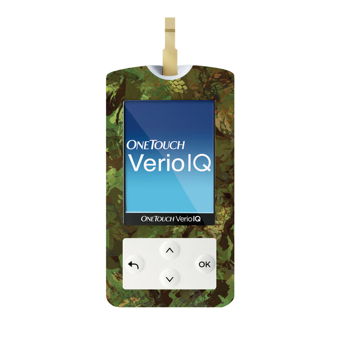 Hunting Camo OneTouch Verio IQ Glucometer
