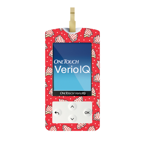 Christmas Cakes for OneTouch Verio IQ Glucometer - Pump Peelz