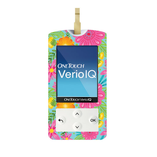 May Flowers For Onetouch Verio Iq Glucometer Peelz Verioiq
