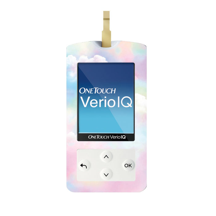 Spring Clouds For Onetouch Verio Iq Glucometer Peelz Verioiq