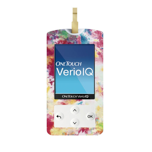 Touch Of Tie Dye For Onetouch Verio Iq Glucometer Peelz Verioiq