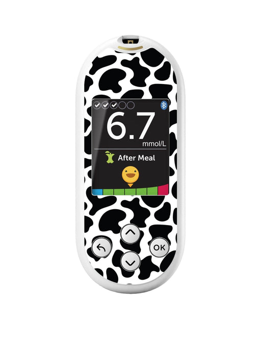 Cow Print For Onetouch Verio Reflect Glucometer Peelz