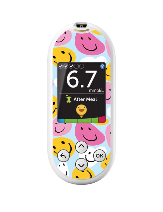 Smilies For Onetouch Verio Reflect Glucometer Peelz