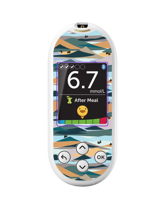 Scenic Mountains for OneTouch Verio Reflect Glucometer