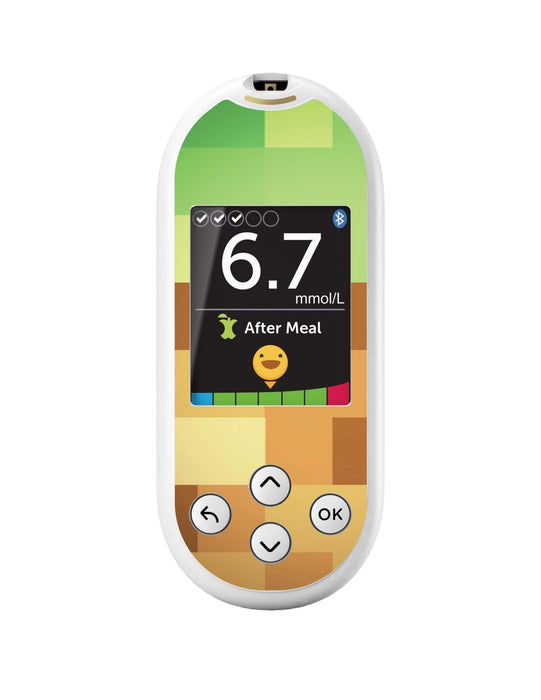 Pixelated Gamer For Onetouch Verio Reflect Glucometer Peelz