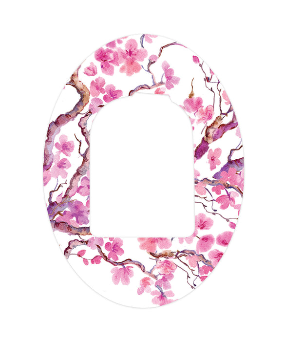 Cherry Blossoms Patch+ Omnipod Tape