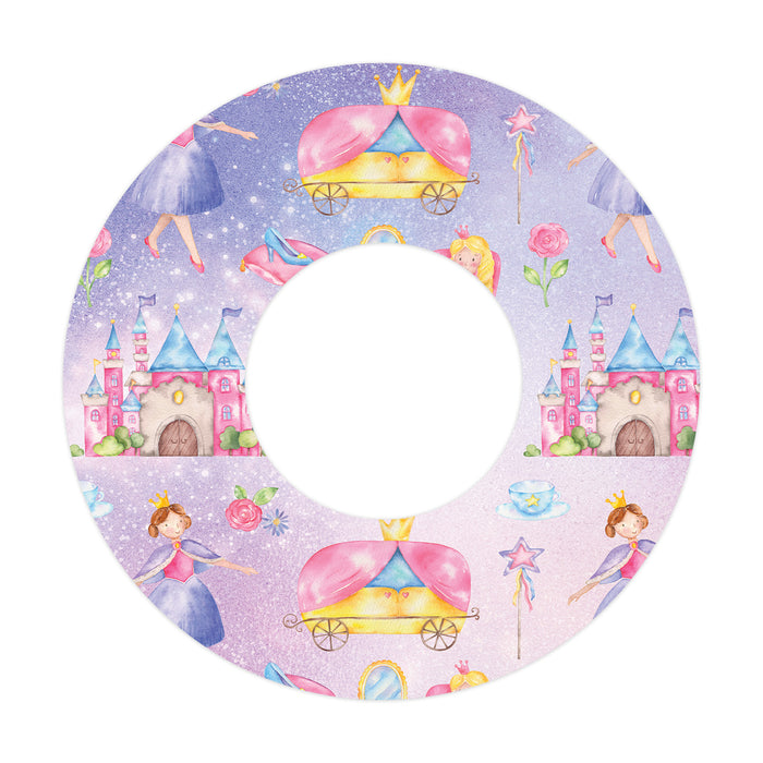 Fairytale Princess for Patch+ Freestyle Libre and Universal Infusion Set Tape - Pump Peelz