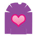 Pink Heart for OmniPod - Pump Peelz Insulin Pump Skins
 - 2