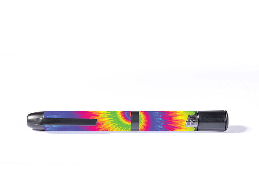 Rainbow Tie Dye Inpen - Smart Insulin Pen Peelz For