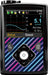 Neon Stripes For Sticker Medtronic Minimed 670G Insulin Pump Whole System Peelz (Front Back + Clip)