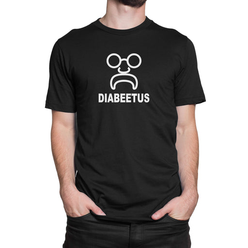 Diabeetus Mens T-Shirt S / Black Cotton Shirts