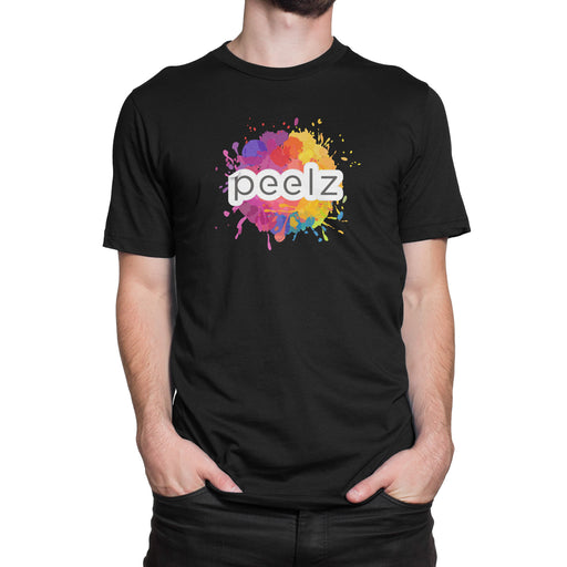 Peelz Mens T-Shirt S / Black Cotton Shirts
