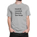 Diabetes&&& Mens T-Shirt L / Grey Cotton Shirts