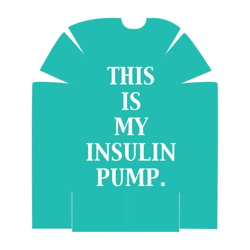 This is my insulin pump - Teal - For OmniPod - Pump Peelz Insulin Pump Skins
 - 2