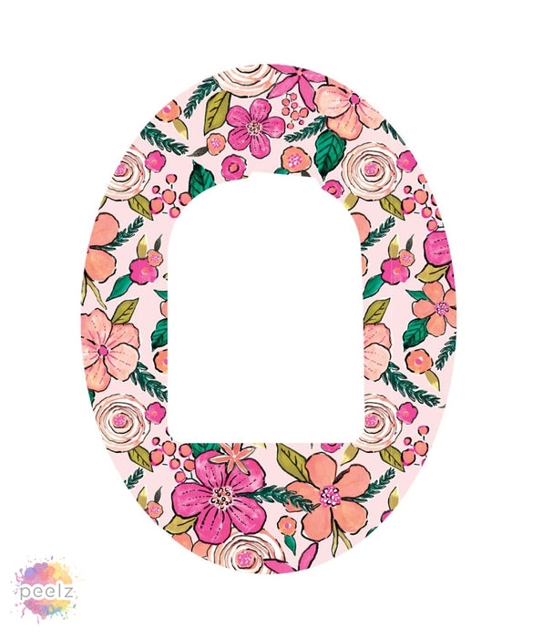 Peach Floral Hypoallergenic Patch Pro