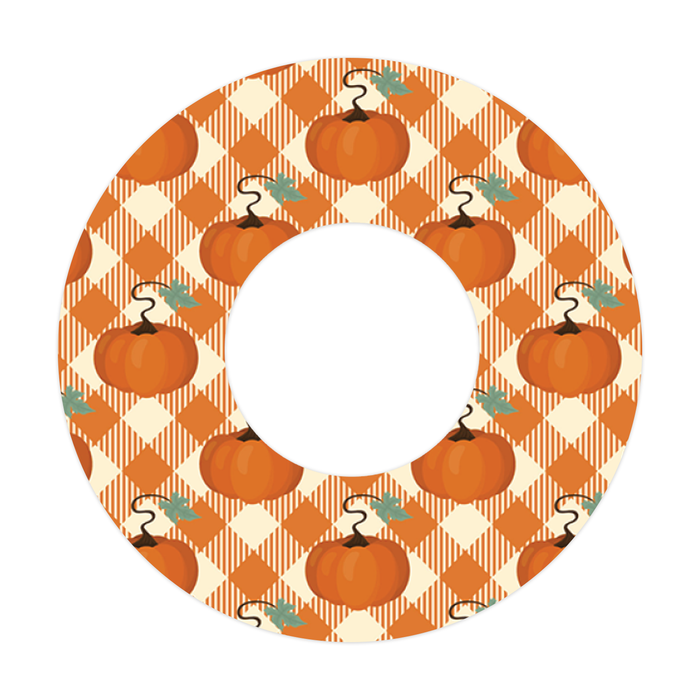 Pumpkins Patch+ Tape Designed for the FreeStyle Libre 2